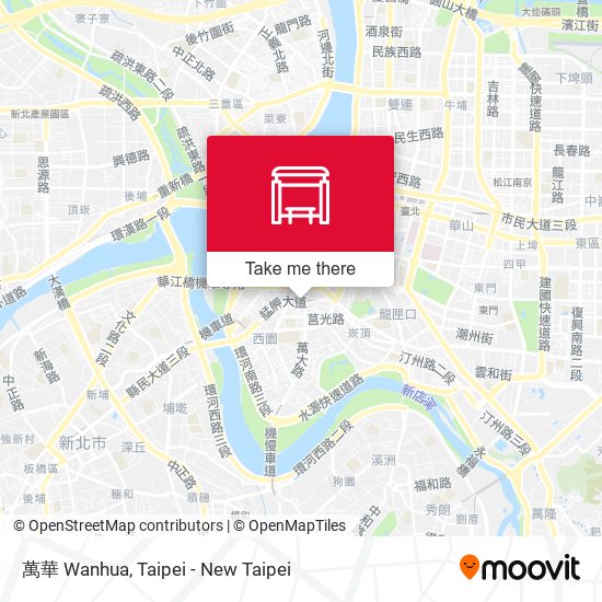 萬華 Wanhua map