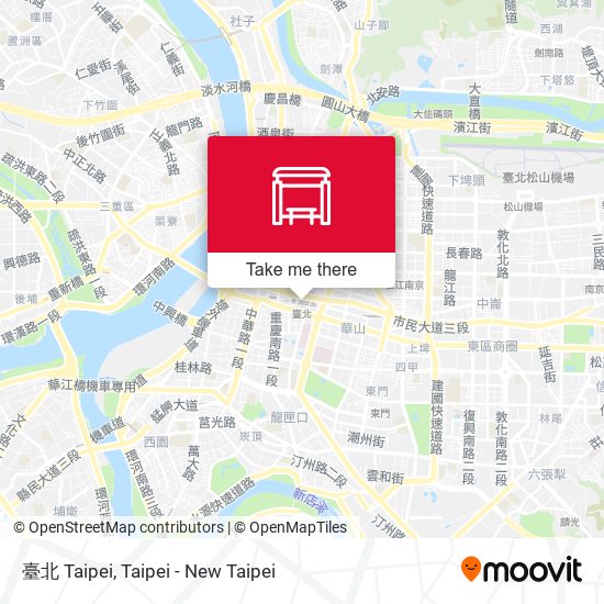 臺北 Taipei map
