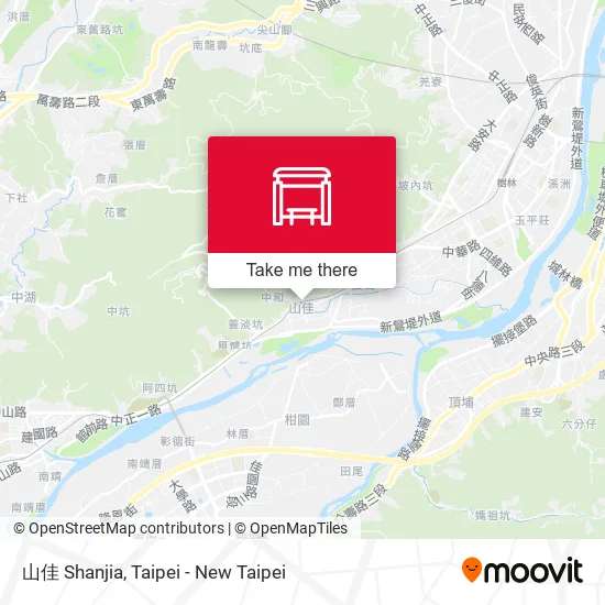 山佳 Shanjia map