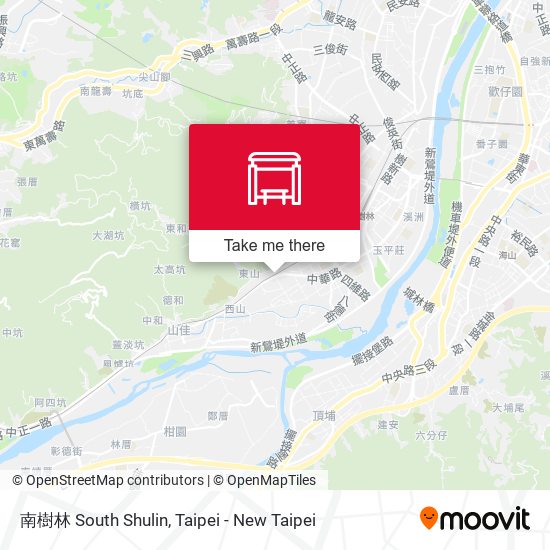 南樹林 South Shulin map