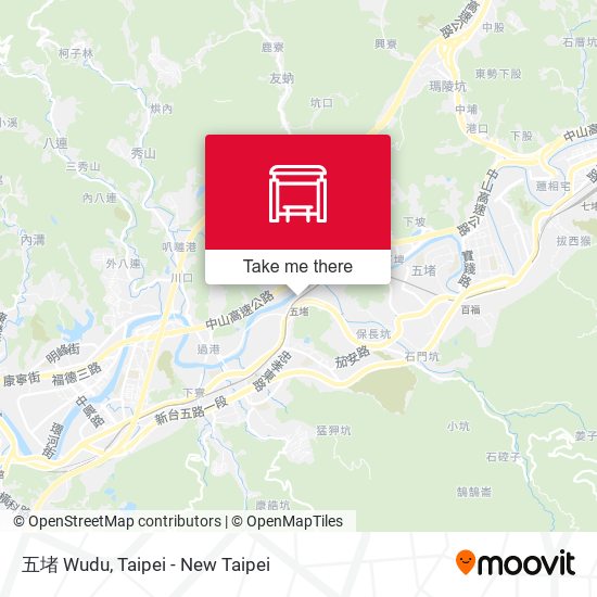 五堵 Wudu地圖