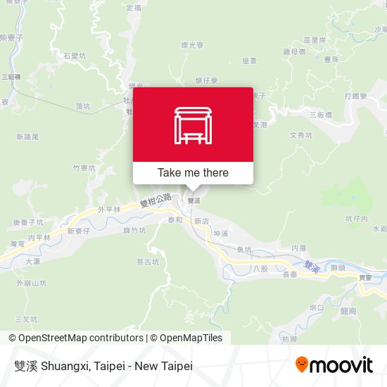 雙溪 Shuangxi map