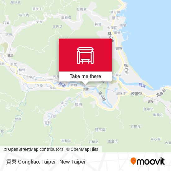 貢寮 Gongliao map