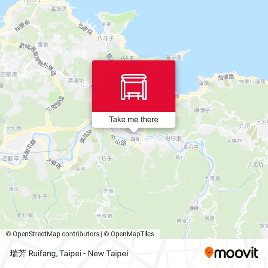 瑞芳 Ruifang map