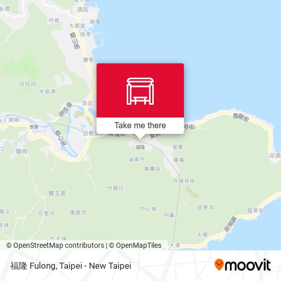 福隆 Fulong map