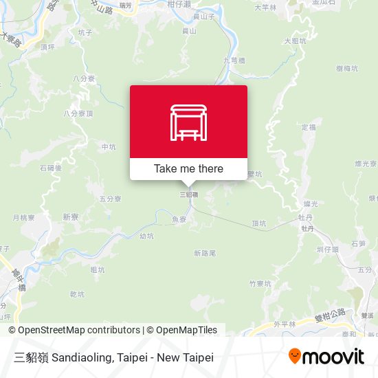 三貂嶺 Sandiaoling地圖
