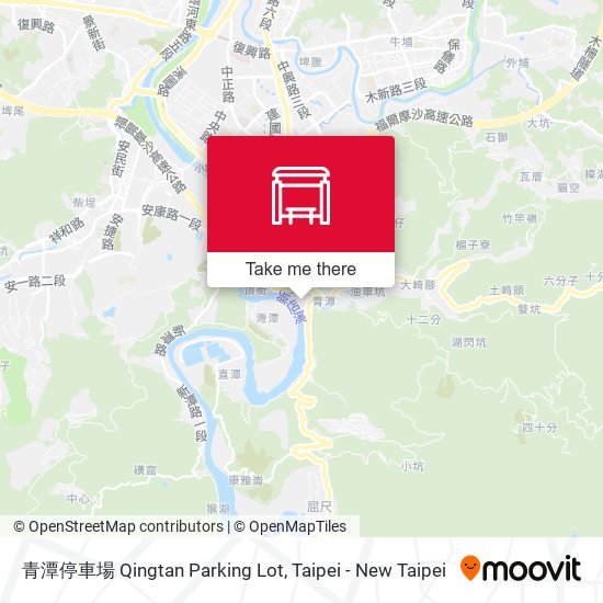 青潭停車場 Qingtan Parking Lot地圖