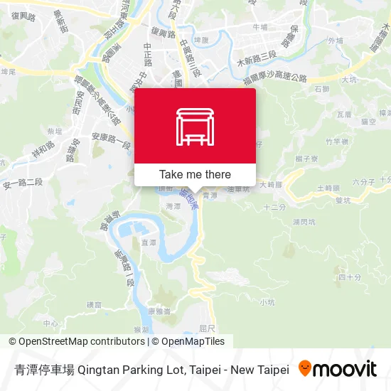 青潭停車場 Qingtan Parking Lot地圖