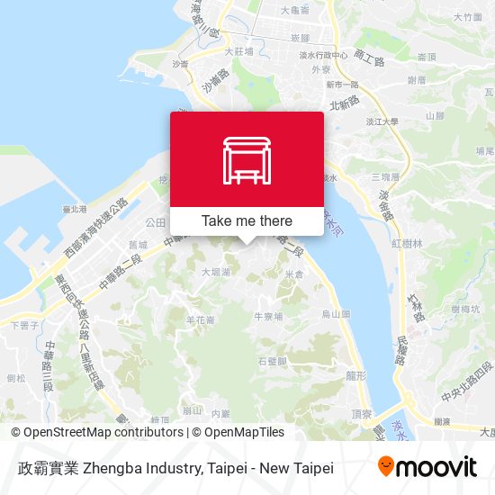 政霸實業 Zhengba Industry map