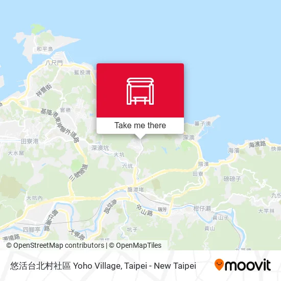 悠活台北村社區 Yoho Village map