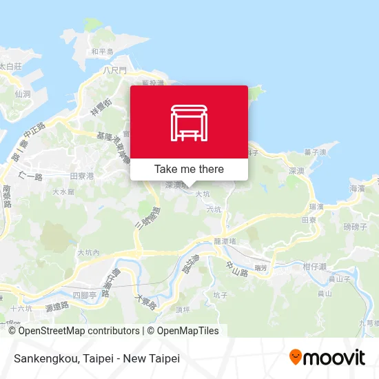 三坑口 Sankengkou地圖