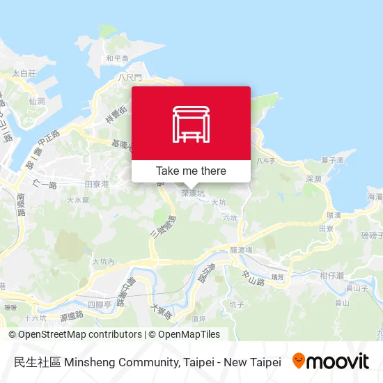 民生社區 Minsheng Community map