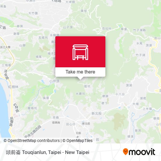 頭前崙 Touqianlun地圖