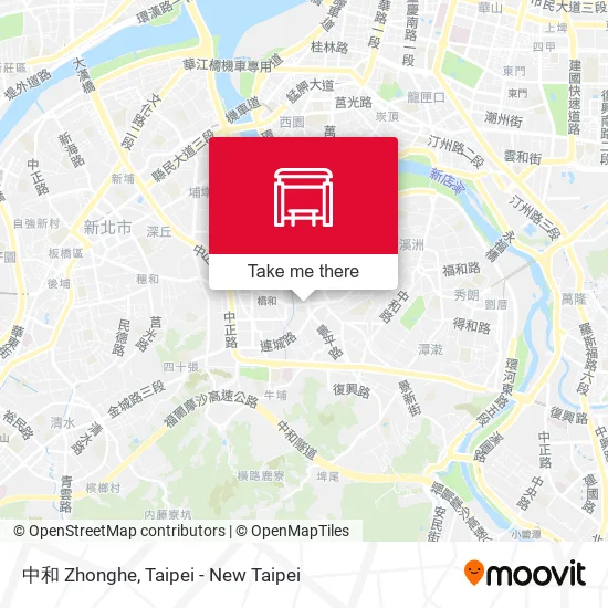 中和 Zhonghe地圖