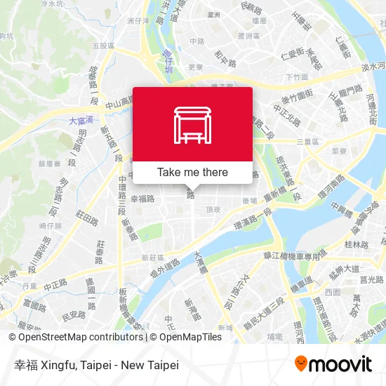 幸福 Xingfu map