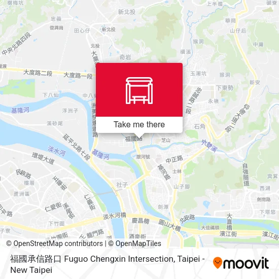 福國承信路口 Fuguo Chengxin Intersection map