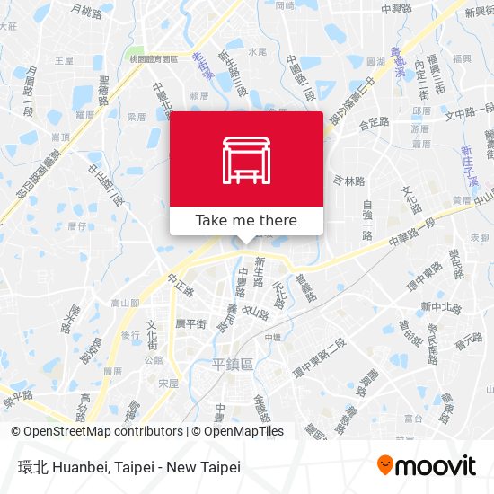 環北 Huanbei map