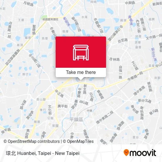 環北 Huanbei map