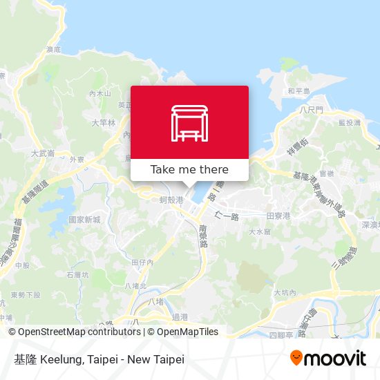 基隆 Keelung map