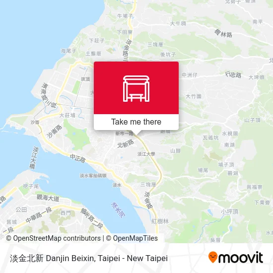淡金北新 Danjin Beixin地圖