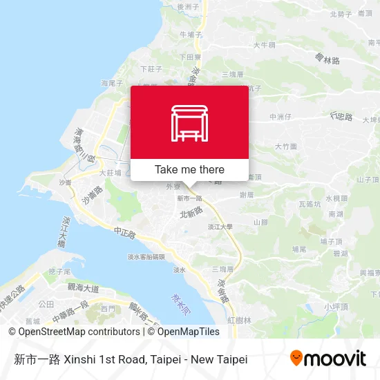 新市一路 Xinshi 1st Road map