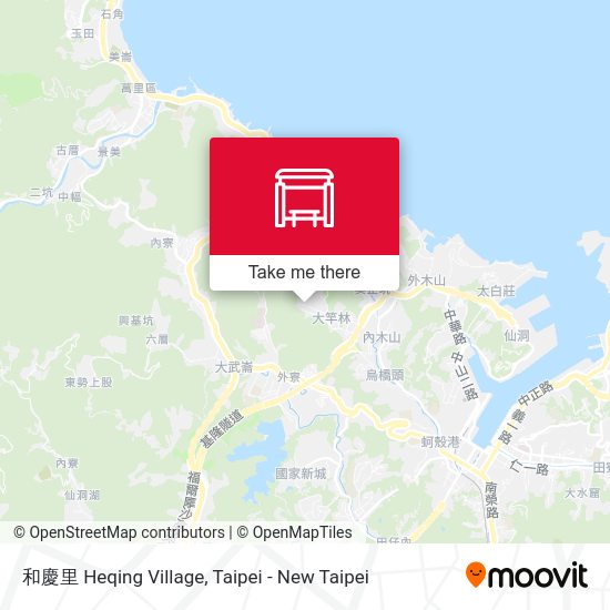 和慶里 Heqing Village map