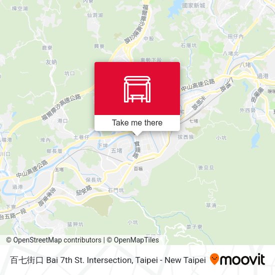 百七街口 Bai 7th St. Intersection map