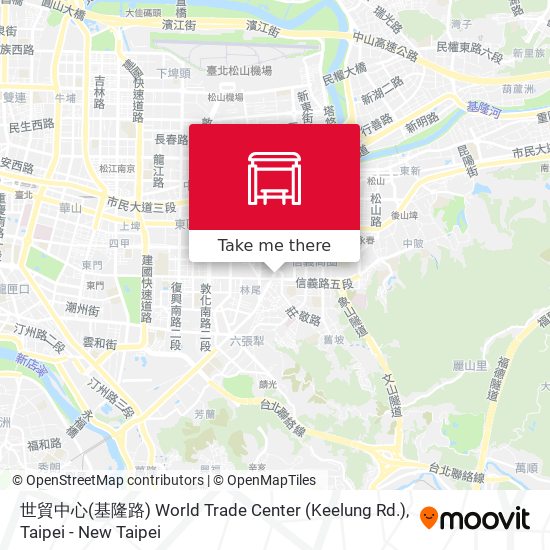 世貿中心(基隆路) World Trade Center (Keelung Rd.)地圖
