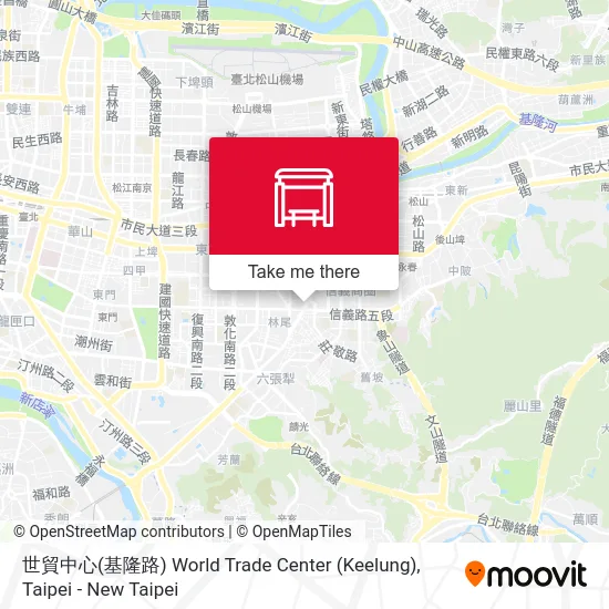 世貿中心(基隆路) World Trade Center (Keelung) map