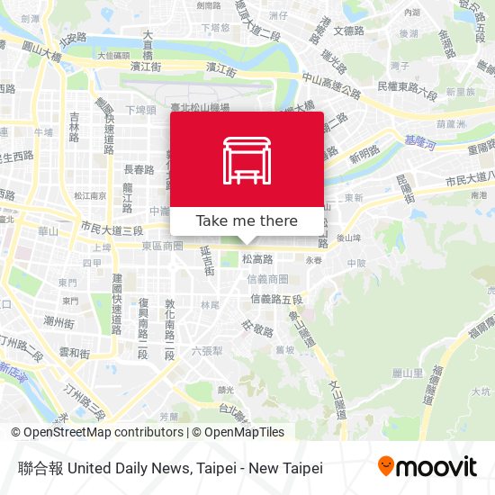 聯合報 United Daily News map
