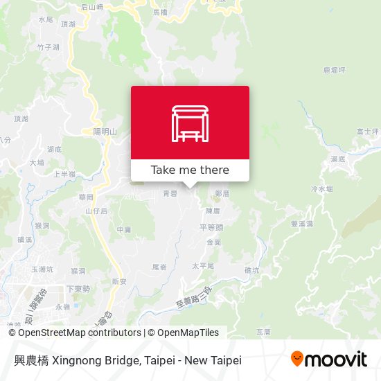 興農橋 Xingnong Bridge map