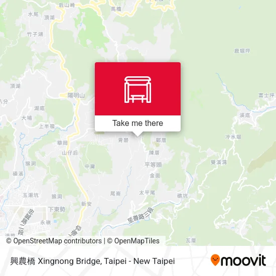 興農橋 Xingnong Bridge map