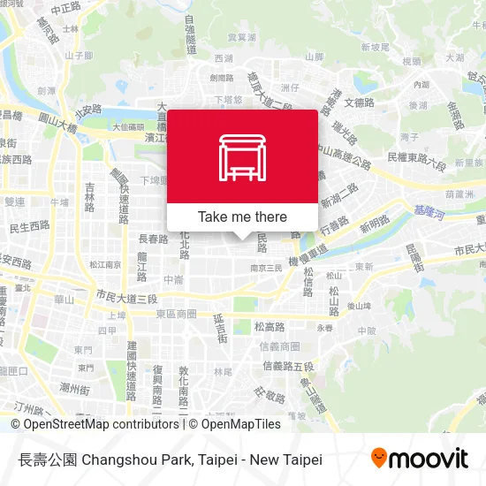 長壽公園 Changshou Park地圖