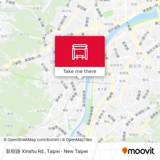 新樹路 Xinshu Rd. map