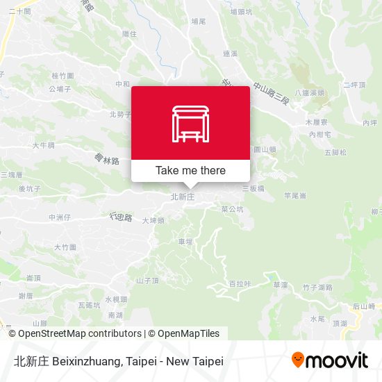 北新庄 Beixinzhuang map