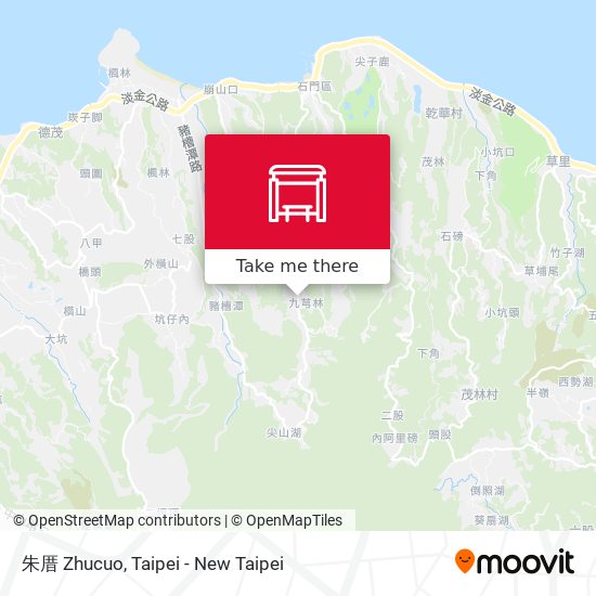 朱厝 Zhucuo map