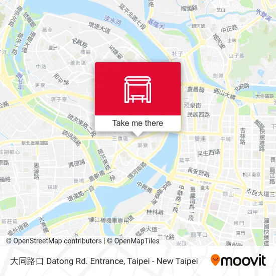 大同路口 Datong Rd. Entrance map