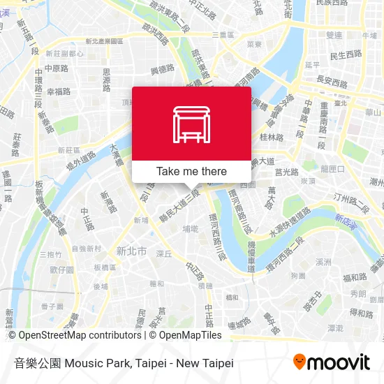 音樂公園 Mousic Park map