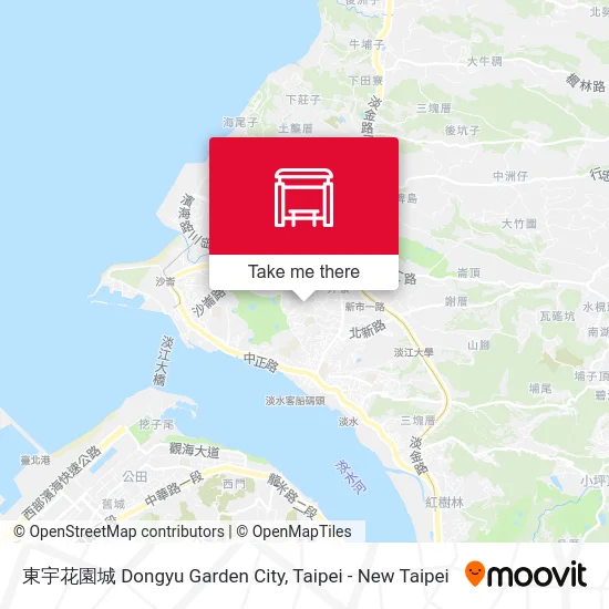 東宇花園城 Dongyu Garden City map