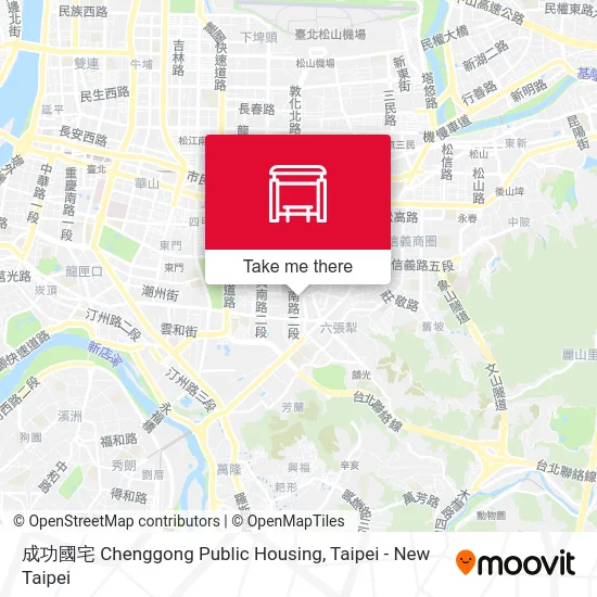 成功國宅 Chenggong Public Housing map