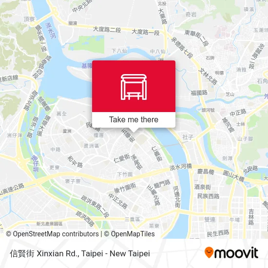 信賢街 Xinxian Rd. map