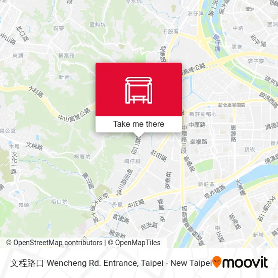 文程路口 Wencheng Rd. Entrance map