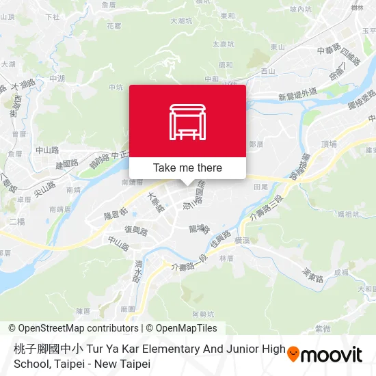 桃子腳國中小 Tur Ya Kar Elementary And Junior High School map