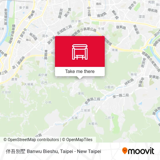 伴吾別墅 Banwu Bieshu map
