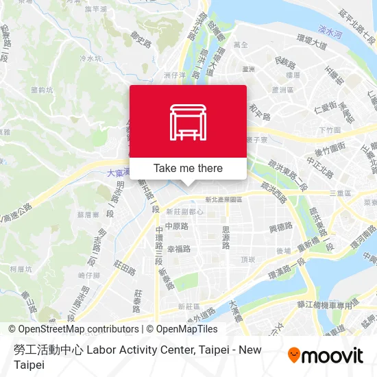 勞工活動中心 Labor Activity Center map