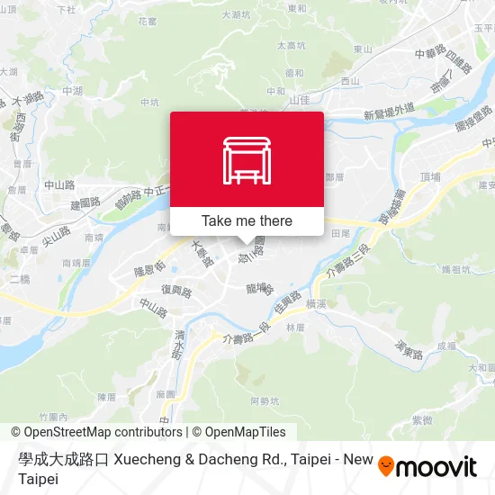 學成大成路口 Xuecheng & Dacheng Rd. map