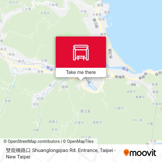 雙龍橋路口 Shuanglongqiao Rd. Entrance map