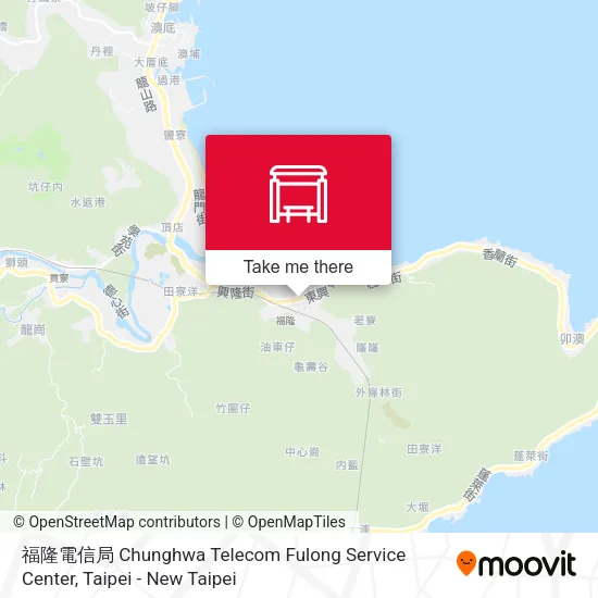 福隆電信局 Chunghwa Telecom Fulong Service Center map