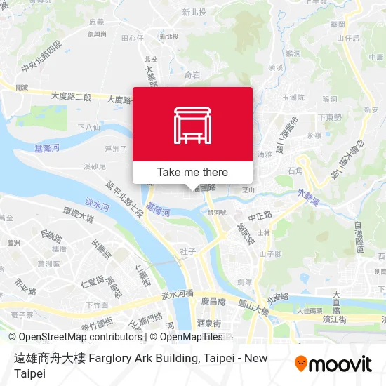 遠雄商舟大樓 Farglory Ark Building map