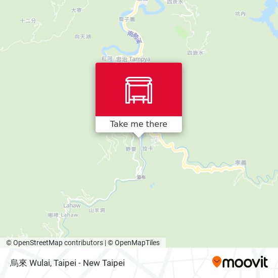 烏來 Wulai地圖